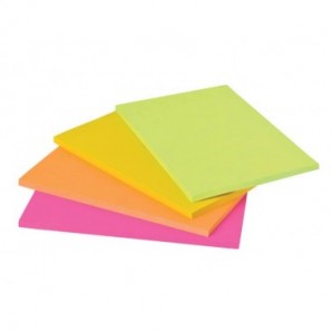 Foglietti riposizionabili Post-it® Super Sticky Meeting Notes Large assortiti conf. 4 blocchetti da 45 ff - 6845-SS EU_766499