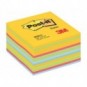 Foglietti riposizionabili colorati Post-it® Notes Cubo Neon assortiti 2030 U_241368
