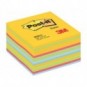 Foglietti riposizionabili colorati Post-it® Notes Cubo Neon assortiti 2030  U_241368