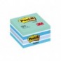 Foglietti riposizionabili Post-it® Notes Cubo 76x76 mm 450 ff blu pastello 2028-B_045453
