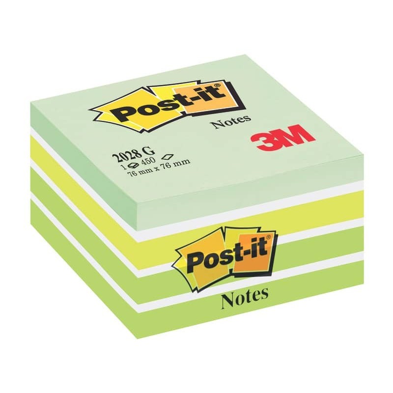 Cubi di foglietti di Post-it® colorati e giallo Canary? - Prontoffice