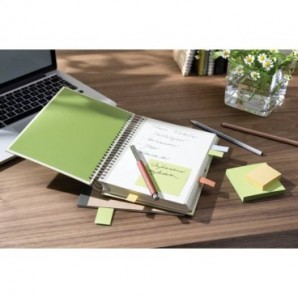 Foglietti Post-it® Notes Giallo in carta riciclata conf. torre da 24 blocchetti da 100 ff - 653-1T_766693