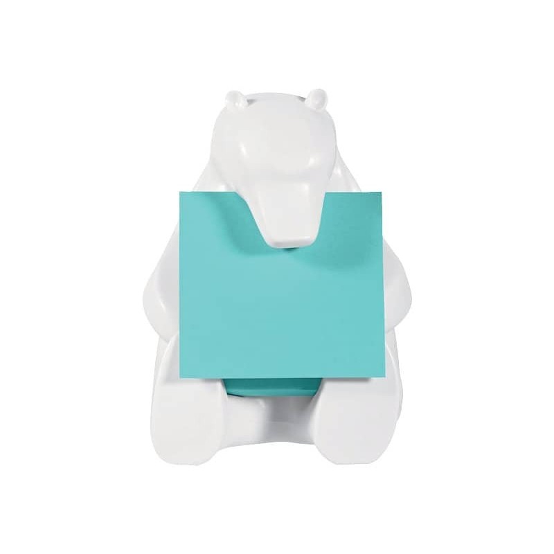 Dispenser foglietti adesivi Post-it® Z-Notes Orso conf. dispenser + 1 ricarica - BEAR-330_164430