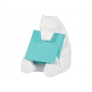 Dispenser foglietti adesivi Post-it® Z-Notes Orso conf. dispenser + 1 ricarica - BEAR-330_164430