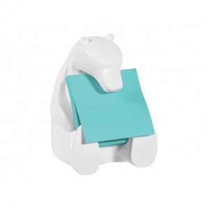 Dispenser foglietti adesivi Post-it® Z-Notes Orso conf. dispenser + 1 ricarica - BEAR-330_164430