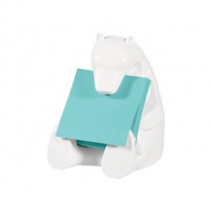 Dispenser foglietti adesivi Post-it® Z-Notes Orso conf. dispenser + 1 ricarica - BEAR-330_164430