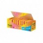 Foglietti colorati Post-it® Notes neon assortiti neon conf. 21 blocchetti + 3 gratis da 100 ff - CP 654-NP24