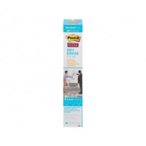 Lavagna cancellabile in rotolo Post-it® Super Sticky 60.9 cm x 91.4 cm bianco DEF3x2-EU_934431