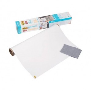 Lavagna cancellabile in rotolo Post-it® Super Sticky 60.9 cm x 91.4 cm bianco DEF3x2-EU_934431