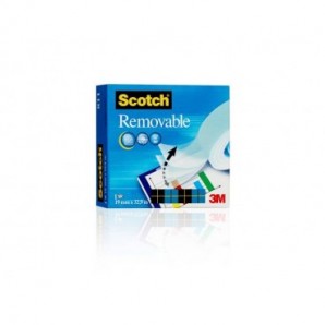 Nastro adesivo Scotch® Magic™ removibile 19 mm x 33 m trasparente 811_199052