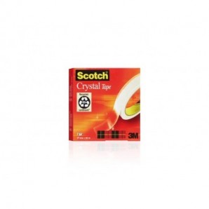 Nastro adesivo Scotch® Crystal 19 mm x 66 m supertrasparente - 600_889385