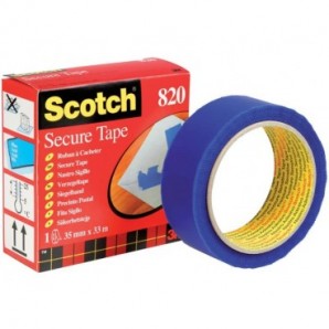 Nastro adesivo antieffrazione Scotch® 35 mm x 33 m blu 820_866671