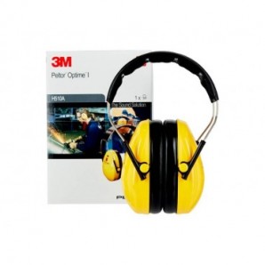 Cuffie auricolari 3M giallo Optime I_281537