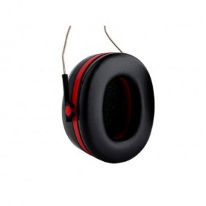 Cuffie auricolari 3M nero/rosso Optime III_399243