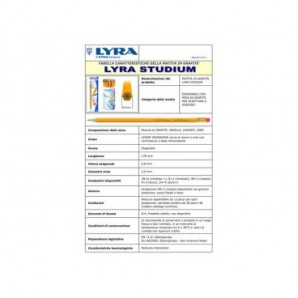 Matita LYRA Studium HB Medium L1270100_103354