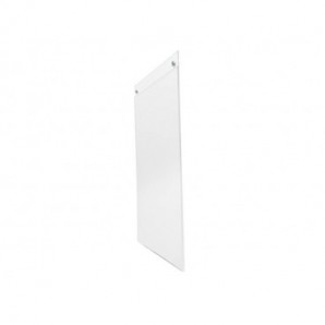 Portastampati da parete deflecto® A4 verticale in polistirene trasparente 47001_018884