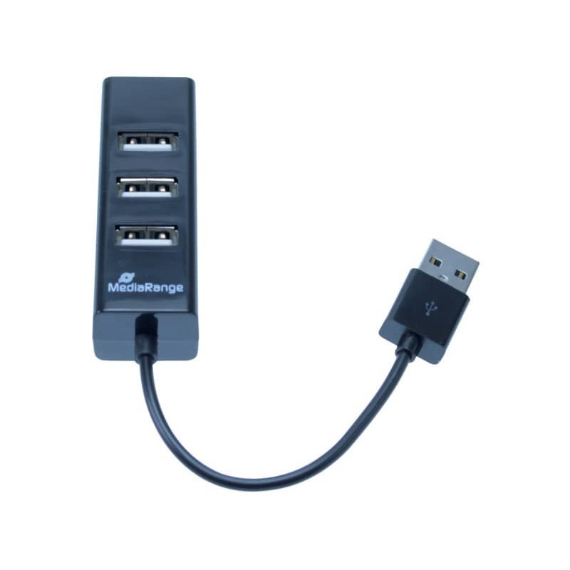 Hub Media Range USB 2.0 con quattro porte alimentato tramite porta USB MRCS502