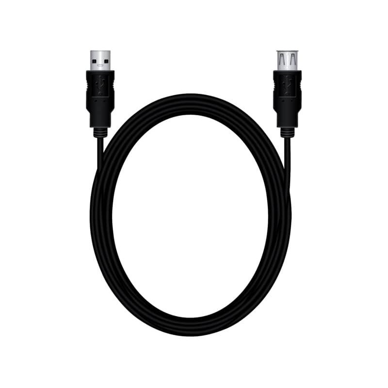 Cavo di prolunga Media Range USB 2.0 A/A 3m nero MRCS111