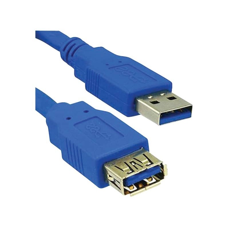 Cavo di prolunga Media Range USB 3.0 A/A 1,8m blu MRCS151