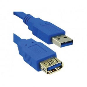 Cavo di prolunga Media Range USB 3.0 AM/AF 3m blu MRCS145