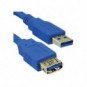 Cavo di prolunga Media Range USB 3.0 AM/AF 3m blu MRCS145