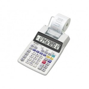 Calcolatrice scrivente a doppia alimentazione SHARP con display LCD a 12 cifre grigio - SH-EL1750V_164253