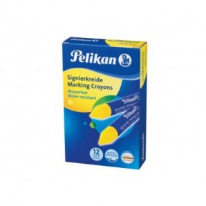 Pastello industriale Pelikan 762 giallo conf. da 12 - 701045