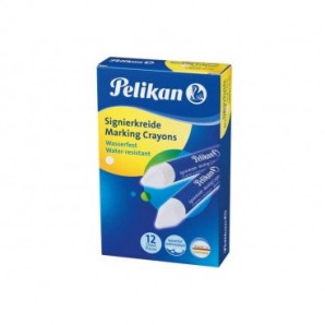 Pastello industriale Pelikan 762 bianco conf. da 12 - 701052