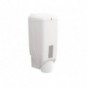 Distributore di sapone liquido a rabbocco diretto in ABS 11,4x10,2x25 cm QTS capacità 1200 ml bianco - 3196/ELB_208690