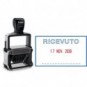 Timbro autoinchiostrante con testo RICEVUTO Trodat PROFESSIONAL 5460/L1 in acciaio 56x33 mm acciaio - 120416