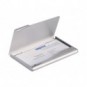 Portabiglietti da visita Durable BUSINESS CARD BOX alluminio argento metallizz. fino a 20 biglietti - 241523_175678