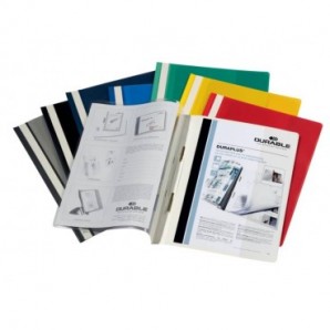 Cartellina ad aghi DURABLE DURAPLUS® A4 colori assortiti Conf. 25 pezzi - 257900