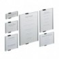 Targhe DURABLE INFO SIGN alluminio/acrilico trasparente/argento metallizzato 149x52,5 mm - 480023_803100