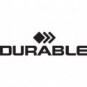 Targhe DURABLE CLICK SIGN ABS trasparente/grafite 149x105,5 mm 486137_174658