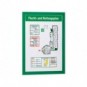 Cornici con pannello magnetico DURABLE DURAFRAME® A4 verde 236x323mm conf. 2 - 487205_131243