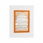 Cornici con pannello magnetico DURABLE DURAFRAME® A4 arancio 236x323mm conf. 2 - 487209_600307