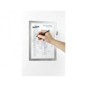 Cornice magnetica Durable Duraframe® Magnetic Note argento