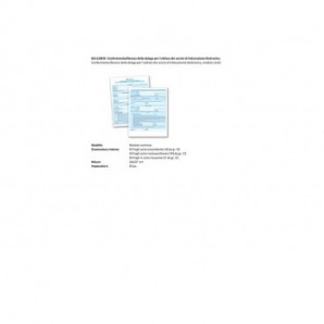 Fatturazione elettronica Semper conferimento/revoca delega servizi - modulo continuo - 851118FE0