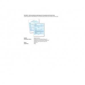 Cassetto fiscale Semper conferimento/delega consultazione - modulo continuo - 851118CS0