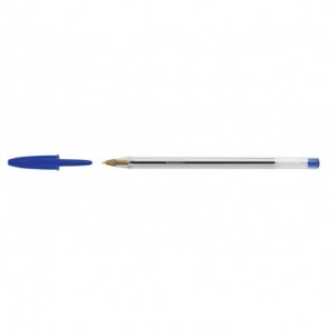 Penna a sfera BIC Cristal M 1 mm blu Conf. 50 pezzi - 8373609_135273