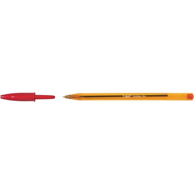 Penna a sfera BIC Cristal Fine 0,8 mm rosso 872720_760106