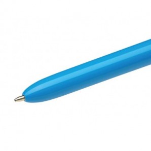 Penna Bic Cristal Clic a scatto a sfera blu 1 mm conf. 20 pz.