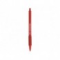 Penna a sfera a scatto BIC SoftFeel Clic Grip M 1 mm rosso Conf. 12 pezzi - 837399_234970