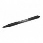 Penna a sfera a scatto BIC SoftFeel Clic Grip M 1 mm nero Conf. 12 pezzi - 837397_234996