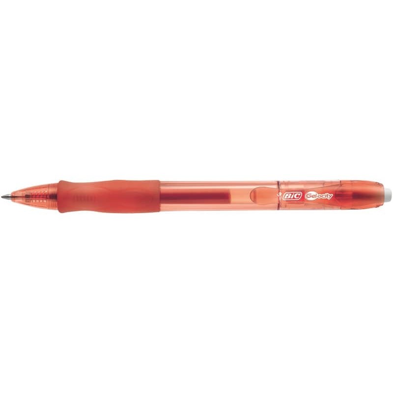 Penna gel a scatto BIC Gel-ocity 0,7 mm rosso 829159_238457