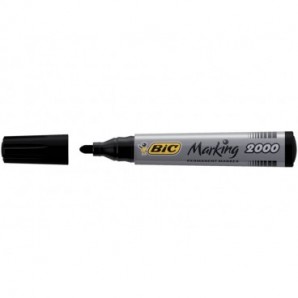 Marcatore permanente BIC Marking 2000 punta conica 4,95 mm nero 8209153_490502