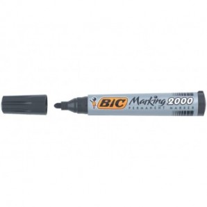 Marcatore permanente BIC Marking 2000 punta conica 4,95 mm nero 8209153_490502