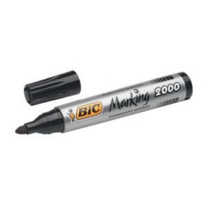 Marcatore permanente BIC Marking 2000 punta conica 4,95 mm nero 8209153_490502