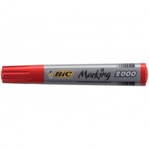 Marcatore permanente BIC Marking 2000 punta conica 4,95 mm rosso 8209133_135133