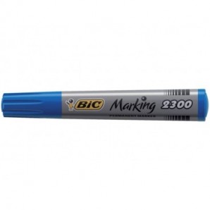 Marcatore permanente BIC Marking 2300 punta scalpello 3,7-5,5 mm blu 8209253_135176